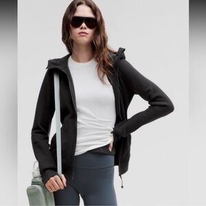 Lululemon Black Scuba Full Zip Hoodie